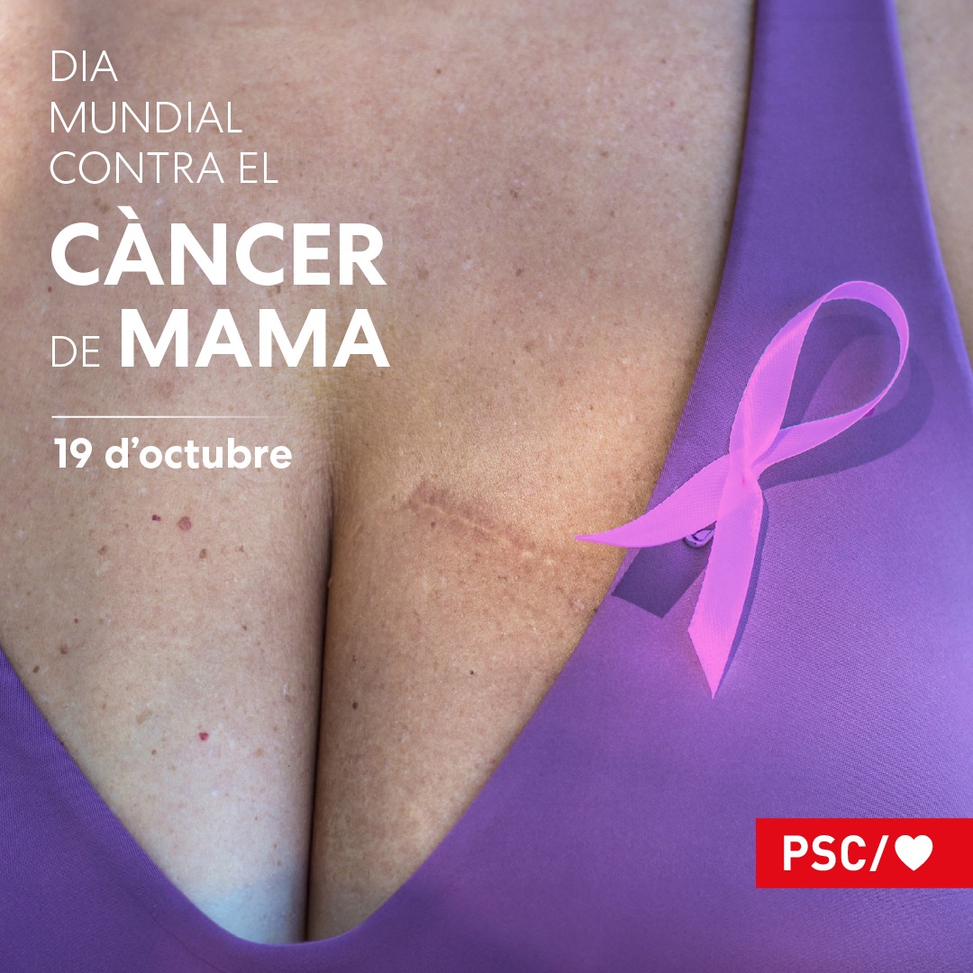 PscSalut's tweet photo. A Catalunya el 90% de les dones amb càncer de mama sobreviuen. 

🌐En el #DiaMundialCàncerMama recordeu la importància de fer-se visites regulars per a la detecció precoç i mantenir uns hàbits de vida saludables per a la seva prevenció. https://t.co/8oNynsDp1w
