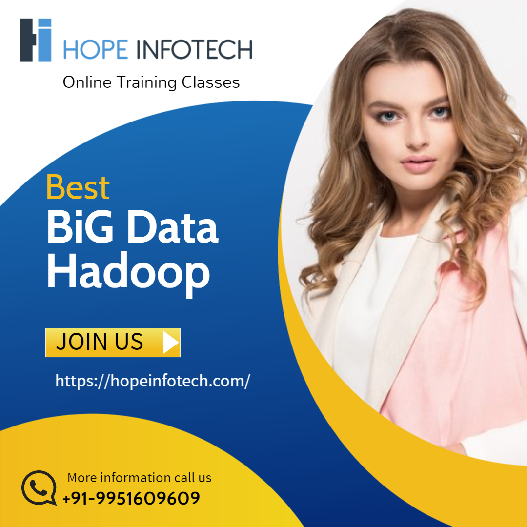hopeinfotech's tweet image. Start learning #BIGDATAHADOOPOnlineTraining 
👉Enroll for a free demo session. 
👉What’s app me: wa.me/919951609609
 👉hopeinfotech.com
👉We provide the best-quality course. 
Contact us at: INDIA: +91-9951609609, +91-8099949888
 EMAIL-info@hopeinfotech.com