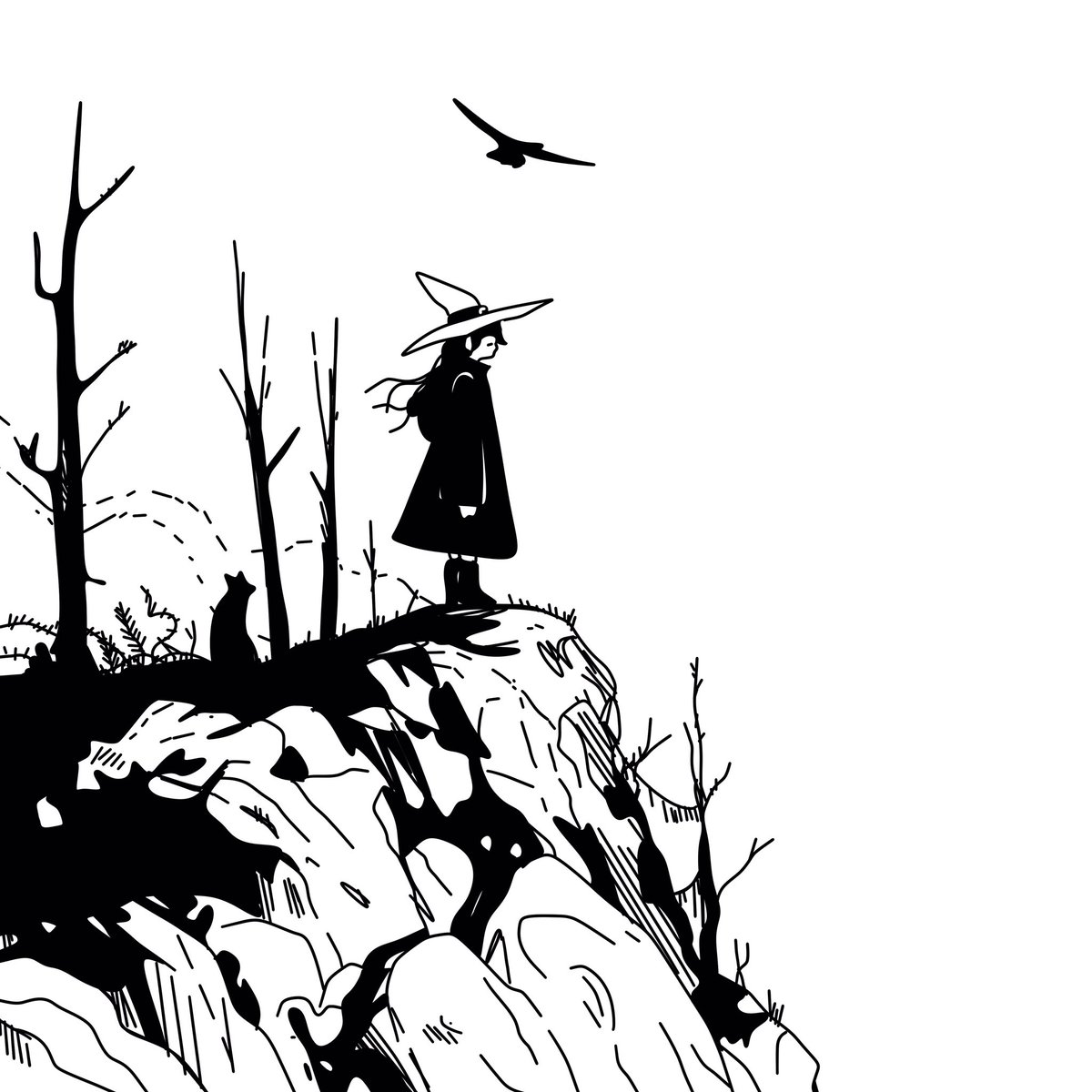 Ridge inktober day nineteen. #inktober2024 #inktober #ridge