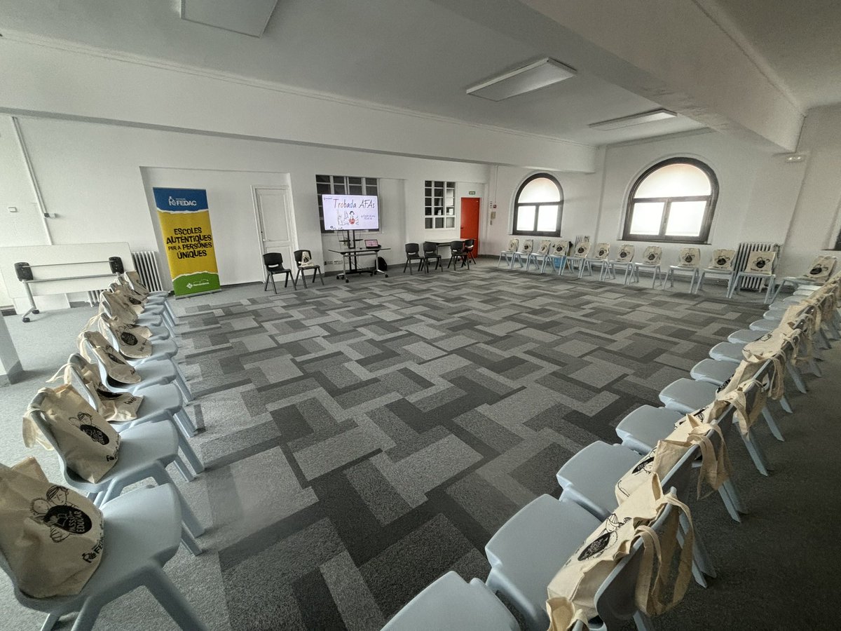 Trobada d’Associacions de Famílies d’Alumnes de les <a href="/EscolesFEDAC/">Escoles FEDAC</a> 
🌈Som-hi‼️#avuixdemà #totsplegatssom1