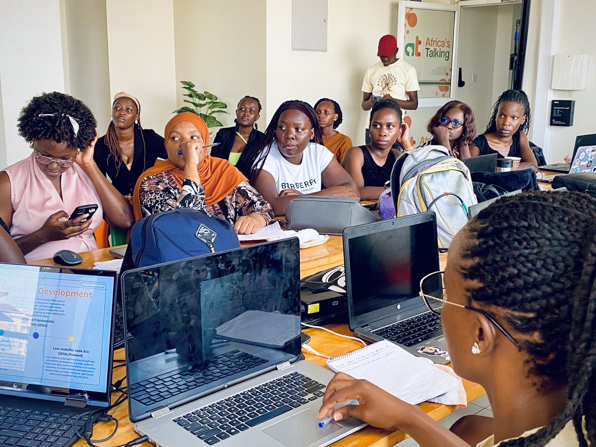 ivythewordsmith's tweet photo. EXCITED TO BE LEARNING THE LOW-CODE/NO-CODE tools for a developer at @ATCommunityKla . Its not just platform for upskilling but also a community that gives back to community because they welcome anyone from anywhere and it is free to all 
#womenintech https://t.co/y3JZh9opoM