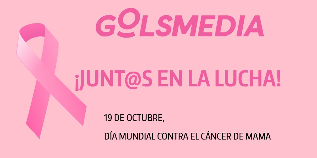 ❤️  Toda la fuerza y cariño a todas las personas que se enfrentan cada día al cáncer de mama

#DíaMundialContraelCáncerdeMama | ¡Junt@s en la lucha!