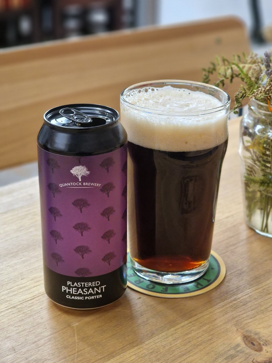 Drinking Tom (@tomdrinking) on Twitter photo Back to Somerset with <a href="/QuantockBrewery/">Quantock Brewery</a> and their faithful classic porter, Plastered Pheasant. They've not long been canning this, formerly just cask & bottle, but I'm happy to report this's just as excellent as always. It does make me long for another trip to their taproom though Back to Somerset with <a href="/QuantockBrewery/">Quantock Brewery</a> and their faithful classic porter, Plastered Pheasant. They've not long been canning this, formerly just cask & bottle, but I'm happy to report this's just as excellent as always. It does make me long for another trip to their taproom though