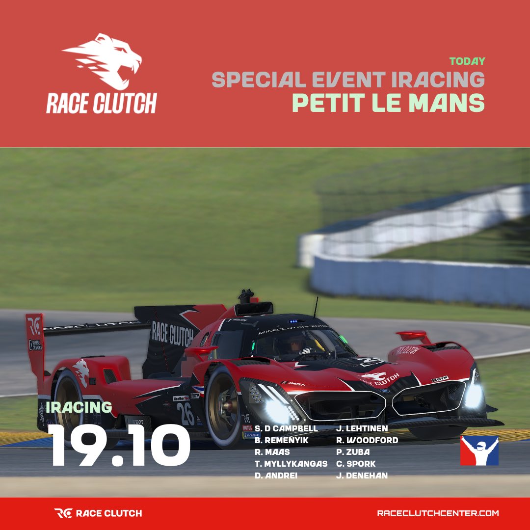 Ready for Road Atlanta!🏎️

Our pace looks 🔥 but it’s all about staying clean at this tricky track. Keeping it incident-free is key. After intense prep, we’re aiming for the podium🏆!

👉🏻 youtube.com/watch?v=L1Ty92…

#simracing #iracing