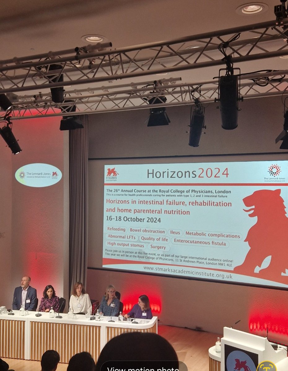 Really interesting talks at #horizons2024 Thankyou 
 <a href="/StMarksHospital/">St Mark's Hospital</a>!