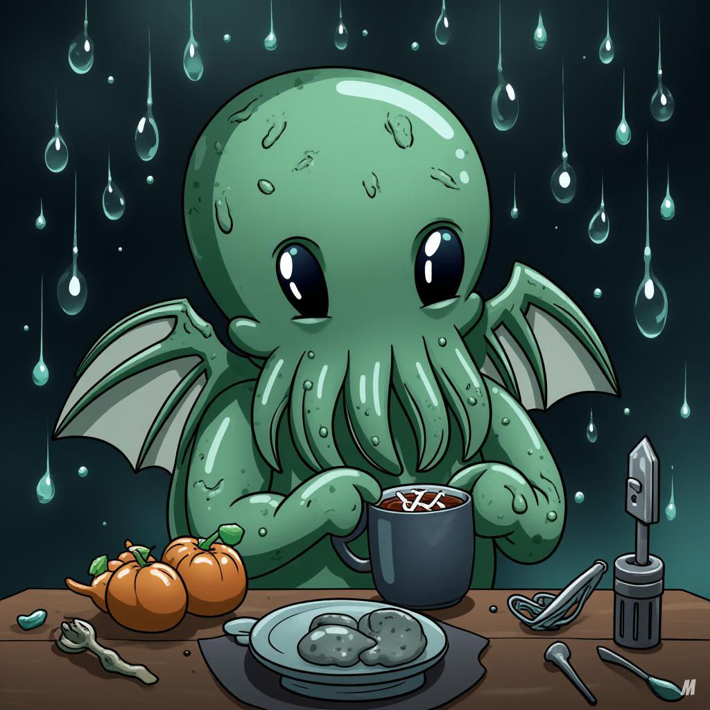 cutecthulhucoin's tweet photo. GM everybody 🤑 https://t.co/7Kk4LqBnxV