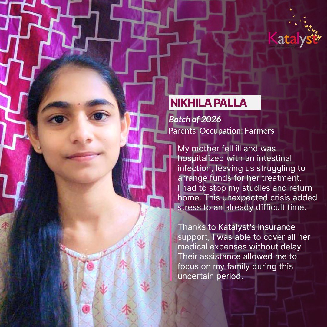 Your support can transform a girl's future, allowing her to pursue her college education. Katalyst hopes to empower talented girls pursuing engineering.

Donate and support our cause- give.do/fundraisers/bu…