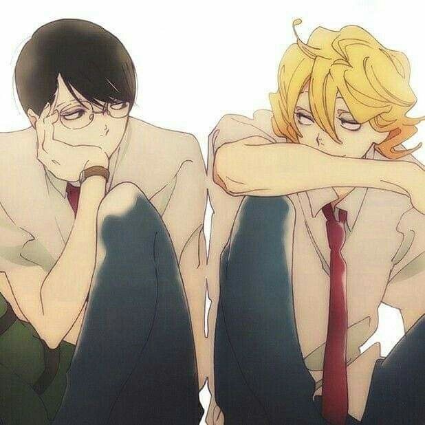 D3midem's tweet photo. Yo solo quiero un amor como el de ellos #yaoi #Doukyuusei https://t.co/5NI81VxpcG