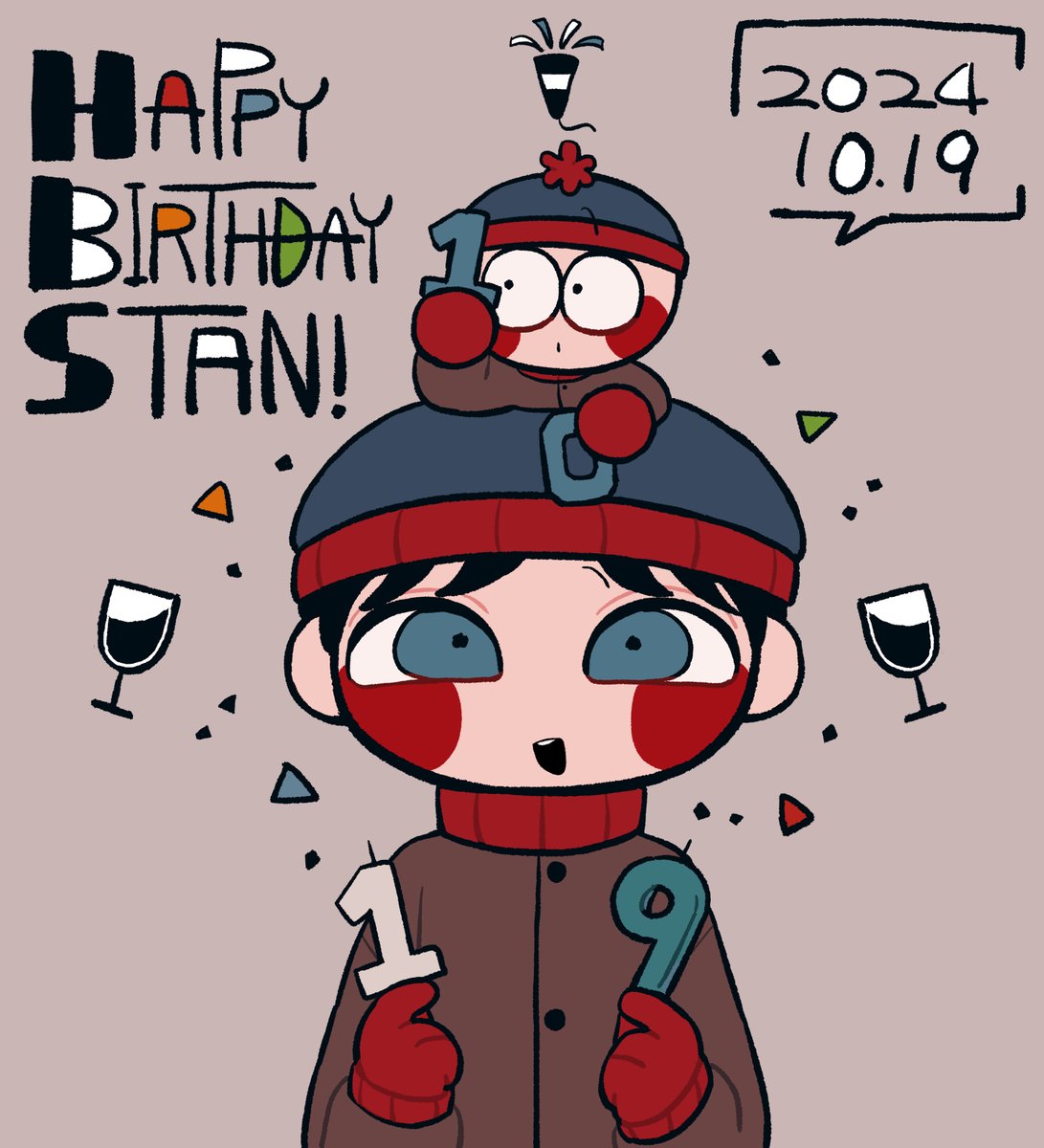 tmc_OO's tweet photo. #happybirthdaystanmarsh
おめでと～～う！！ https://t.co/B6OPopzKyY