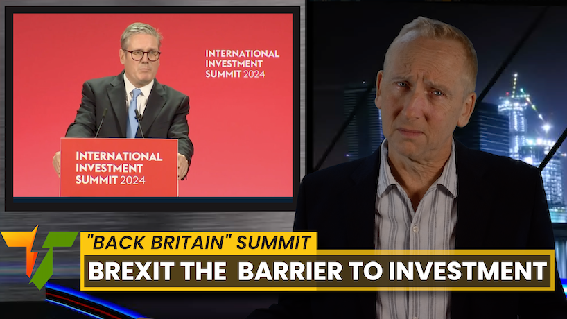 This weekend's video looks at the "Back Britain" investment summit this week, and asks why there was a wilful avoidance of the word "BREXIT".

youtu.be/ETMMmycJs7E