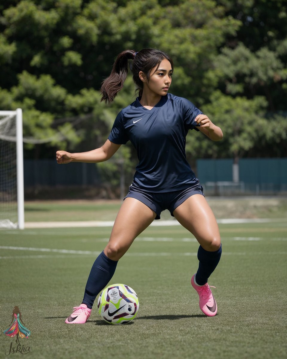 iskira_ai's tweet photo. Lacing up my boots and stepping back onto the pitch felt absolutely amazing! There's something so exhilarating about running free on the field again, feeling the ball at my feet and the excitement of the game. #Womensfootball is on the rise, and I’m here for it! https://t.co/l7epqWAZ6w