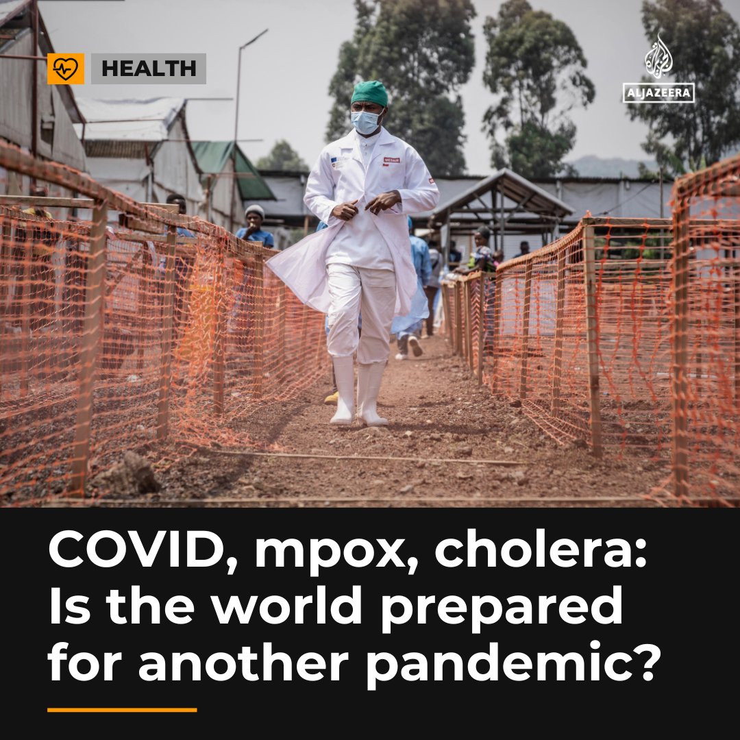 AJEnglish's tweet photo. About 4.5 billion people are without adequate healthcare access. 

Dr Ahmed Ogwell, vice president of global health strategy at the WHO, talks about the current state of healthcare, global infection risks, and lessons learned from the coronavirus pandemic https://t.co/xHtCEbbIcj https://t.co/5UdqL5KMlV