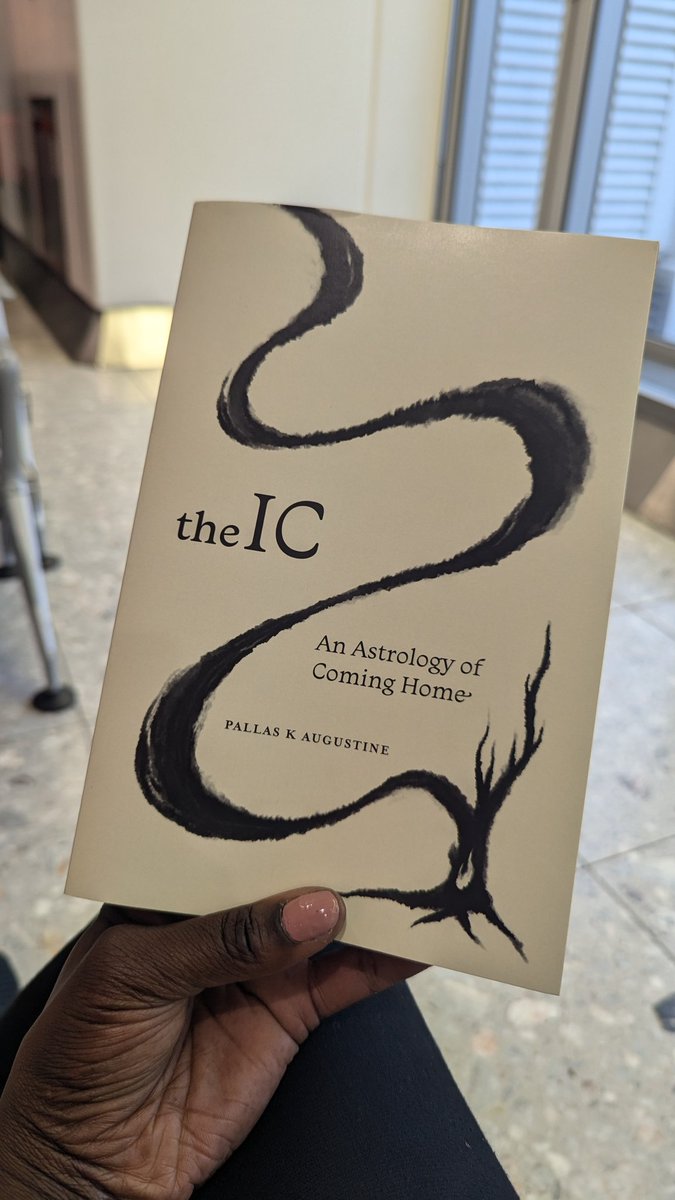 It's arrived!!!

@nineofwands Thank you for doing such important work on the most sacred part of our chart, the IC. It's a work of art and pure poetry, so excited to dive in! The imagery from <a href="/hughtranastro/">Hugh Tran</a> is stunning 🥰👌🏾