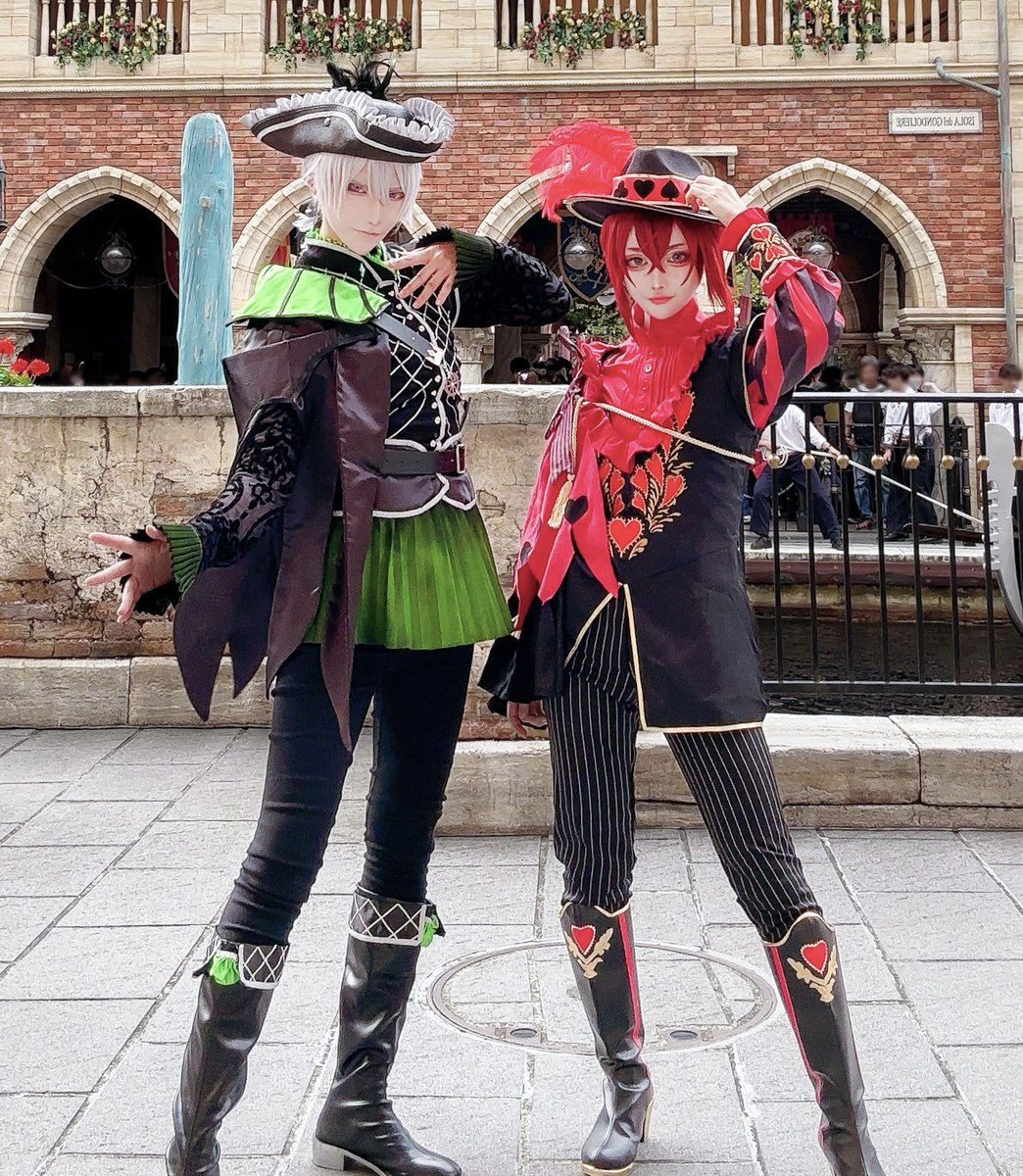 リドルといます
帽子から靴まで手作りしたグロマス！

#Dハロ仮装2024