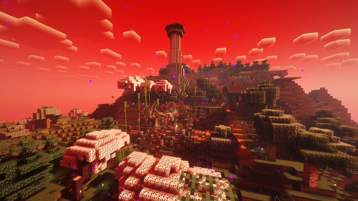 nijizola's tweet photo. I'm not dead!
Haven't streamed again :">
Someday, I'll get the power to stream consistently again..
BUT!! I've been in #AzureumSMP
Mostly building, no adventuring CRII-
Here's ma base uwu https://t.co/Tznu5ae2SA