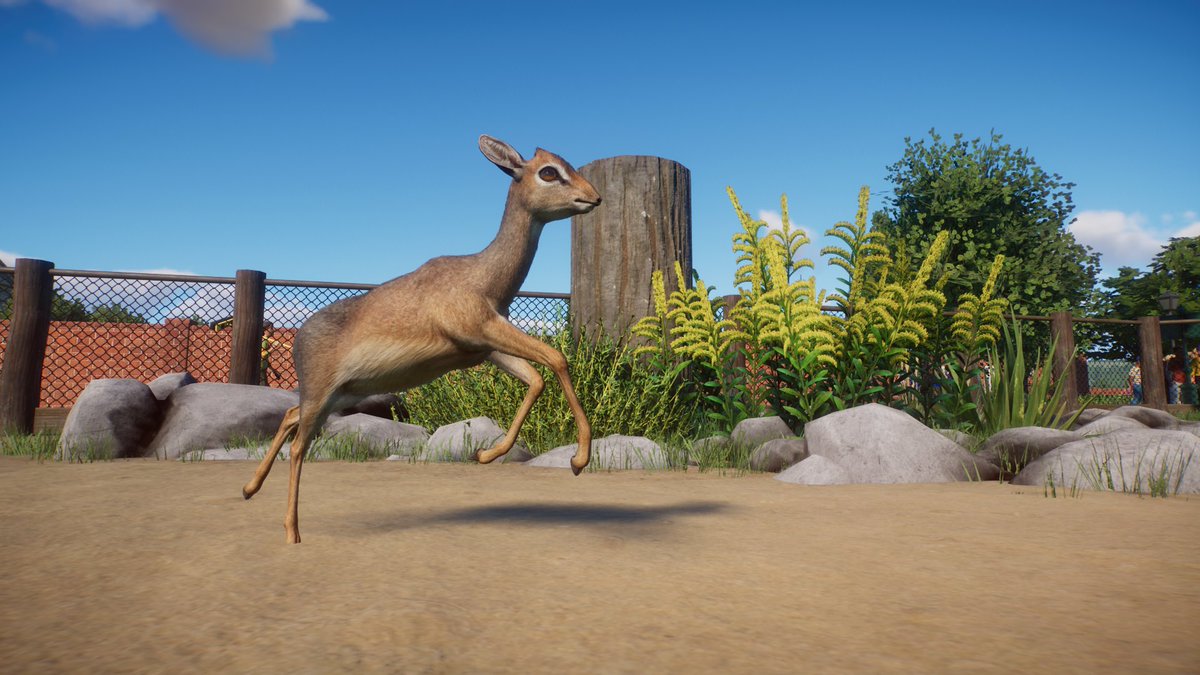 Paleo_Pizza's tweet photo. Today I made my first enclosure for the Kirk’s Dik Dik from the ZooKeepers Animal Pack!
https://t.co/jlWSdSPgA1
🦒 - @planetzoogame
#planetzoogame
#planetzoo
#planetzoospeedbuild
#planetzoobuild
#keymailer https://t.co/D0jqLMlx5W