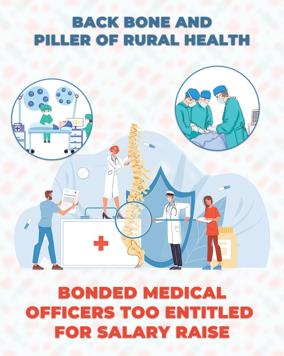 Masterjee__'s tweet photo. Bonded doctors are employed in some of the most rural/high workload facilities all over Gujarat, and their pay scale was the only one left out of the salary increments. 
Even JR/Tutor doctors got salary raise but not bonded medical officers.
#EQUALWORKEQUALPAY
Please show support https://t.co/EgODmwdgBG