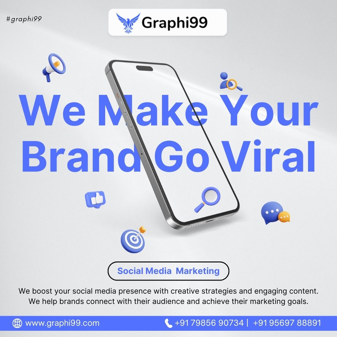 graphi99's tweet photo. 🌟 𝐖𝐞 𝐌𝐚𝐤𝐞 𝐘𝐨𝐮𝐫 𝐁𝐫𝐚𝐧𝐝 𝐆𝐨 𝐕𝐢𝐫𝐚𝐥! 🌟

Looking to boost your brand’s online presence? At 𝐆𝐫𝐚𝐩𝐡𝐢99, we offer powerful social media marketing strategies that connect you with your audience and help you achieve your business goals. 📈💼 https://t.co/RKCP2YstI6
