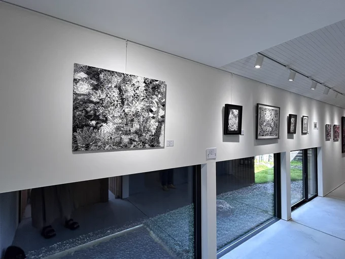 癒されてきました…ギャラリー兼井様( )様で展示されているシマカミリッカさん( )の展示、最高です…面白いアイデアばかり浮かんできました本当にありがとうございました 