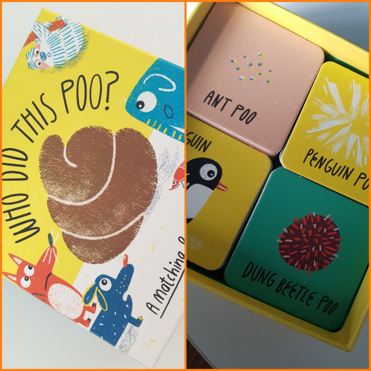 calmchameleon13's tweet photo. The children love this memory card game, of course they do, it's poo related π€£
It's the best way to end a session, guaranteed fun, laughter & the need to beat me....which they usually do π
#play #fun #time #laughter #sessions #connection #relationship #coregulate https://t.co/MBEaDuU78h