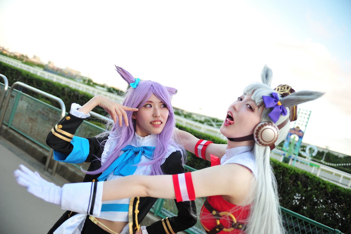 729cosX's tweet photo. ♦︎コスプレ♦︎

┈┈┈┈┈┈┈┈┈┈
「マックイーン、おぶってくれよ〜！」
「なにを言ってますの！？」
┈┈┈┈┈┈┈┈┈┈

🐴マックイーン(@break0310)

📷こぁさん(@IMPImmortal )

#コスプレ #cosplay
#サーコス船橋 https://t.co/8b7gBnxrUt