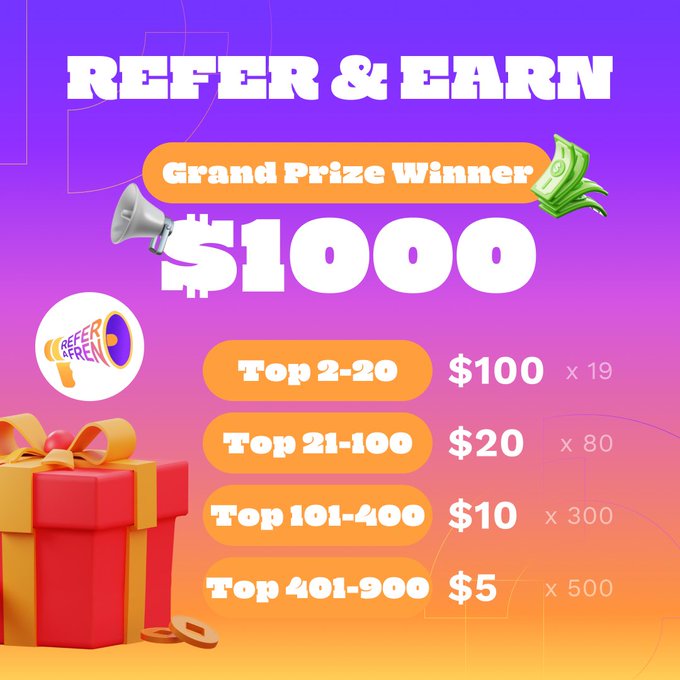 tofman's tweet image. Don’t miss out on the #PonderReferAFren airdrop! 🎉 
Invite your friends to join and you could win a share of $10,000! 💰

Spread the word and let’s build the #PonderOne community together ➡️ app.ponder.one/airdrop

#ReferralRewards #Airdrop #web3‌‌  #DeFi