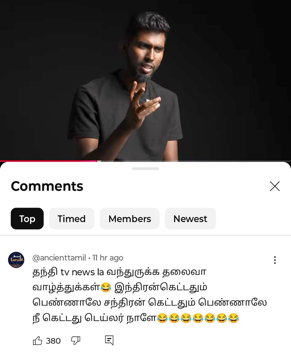 sparta_dhoni's tweet image. This comment 🎯@A2D_Army 😭😭😂😂

#A2D #A2DNandha #A2dscam