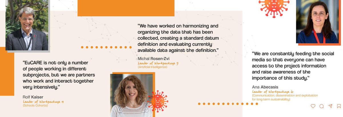 ResearchEucare's tweet photo. 🌍 Meet the leaders behind the EuCARE project!
Through collaboration, research, and innovation, they are leading the fight against infectious diseases. 
#EuCARE #InfectiousDiseases #Research #GlobalHealth #Pandemics #COVID19 #ScientificLeaders #PublicHealth https://t.co/uy3FHho4pg