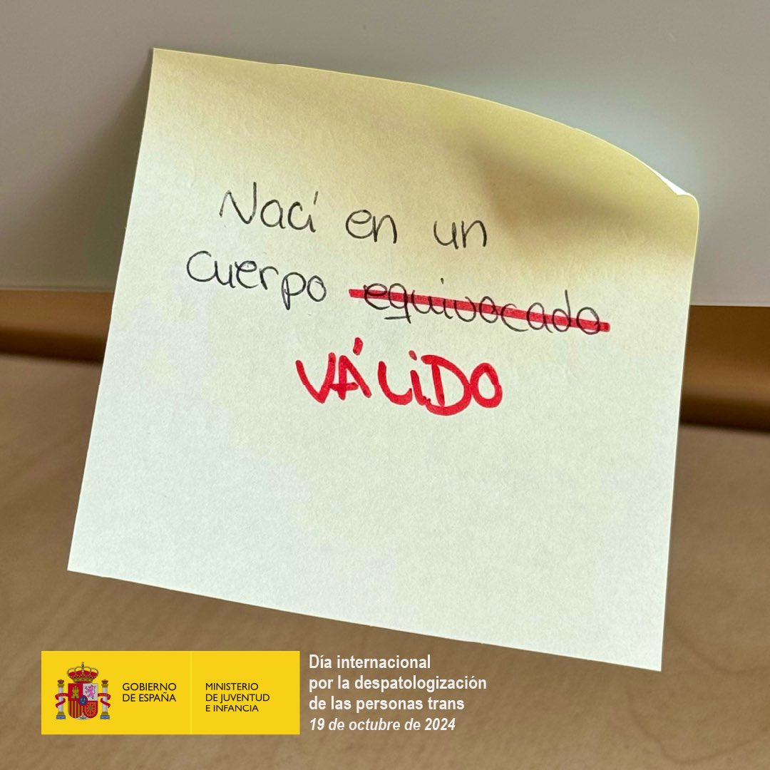 Ministerio de Juventud e Infancia tweet media