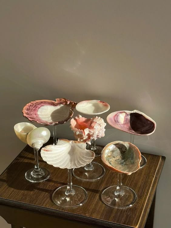 lavieestbelIe's tweet photo. Sea shell glasses https://t.co/IlOVVGDxbL