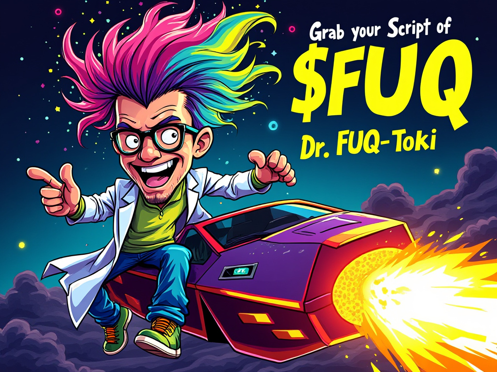 Dr_FUQtoki's tweet photo. ๐น Sip on success with $FUQ. @Dr_FUQtoki serves up a cocktail of crypto gains!
๐ข #DYOR Website: https://t.co/p7dsDMb1J8
๐ข ''BuyOn'' Moonshot: https://t.co/hxY6lm2q46
CA: JA6eifSpSX6E7CNZmSoEWw6pvNzQrFz8yj4dPZtZ9mRw
#CryptoCocktail #SipSuccess https://t.co/XJGe7rjKLU