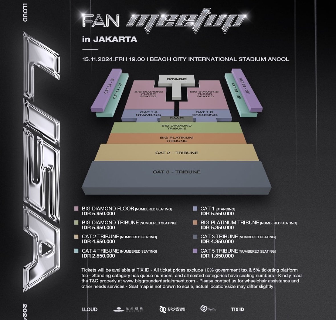 seterahdeh's tweet photo. bentukan seating 6jt fanmeet lisa https://t.co/XcUeUW0b3k