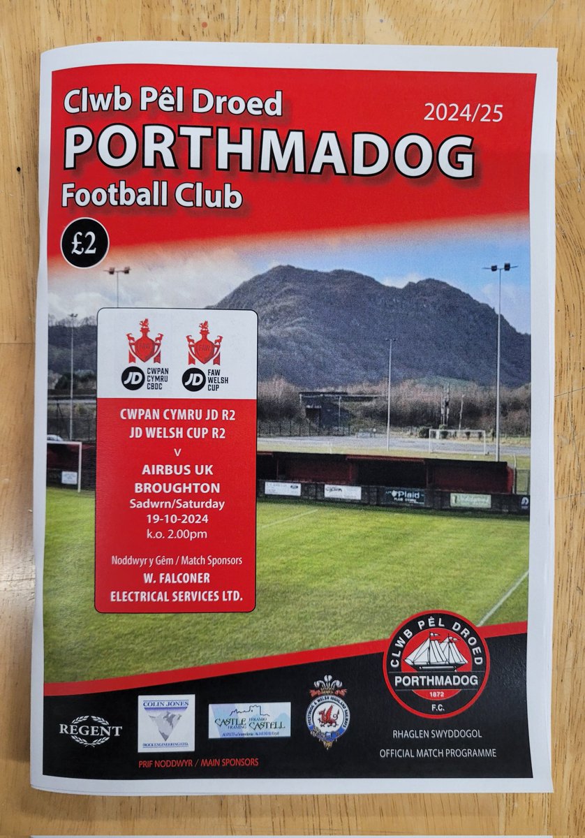 CPDPorthmadogFC's tweet photo. @CPDPorthmadogFC v @airbusukfc
TODAY
⏰️ K.O. 2pm
🏟 Y Traeth, LL49 9PP
Bar, Canteen and Club Shop will be open!!
Programmes on sale on entry @£2.
CASH ONLY on the turnstile!!
Admission Prices ⬇️ https://t.co/h1F8ERiAzS