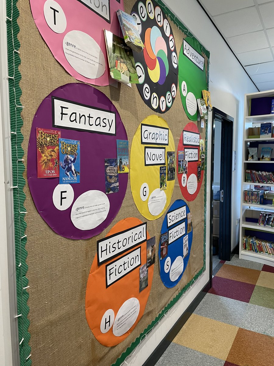 Saw a great incidental pupil/staff conversation at <a href="/BarnardGrove/">BGPS</a> yesterday. The child could articulate why he liked the fantasy genre &amp; the member of staff made suggestions about which other genres he might like &amp; shared her own preferences. #everychildareader 📕<a href="/AdAstraTrust/">Ad Astra Academy Trust</a> 💫