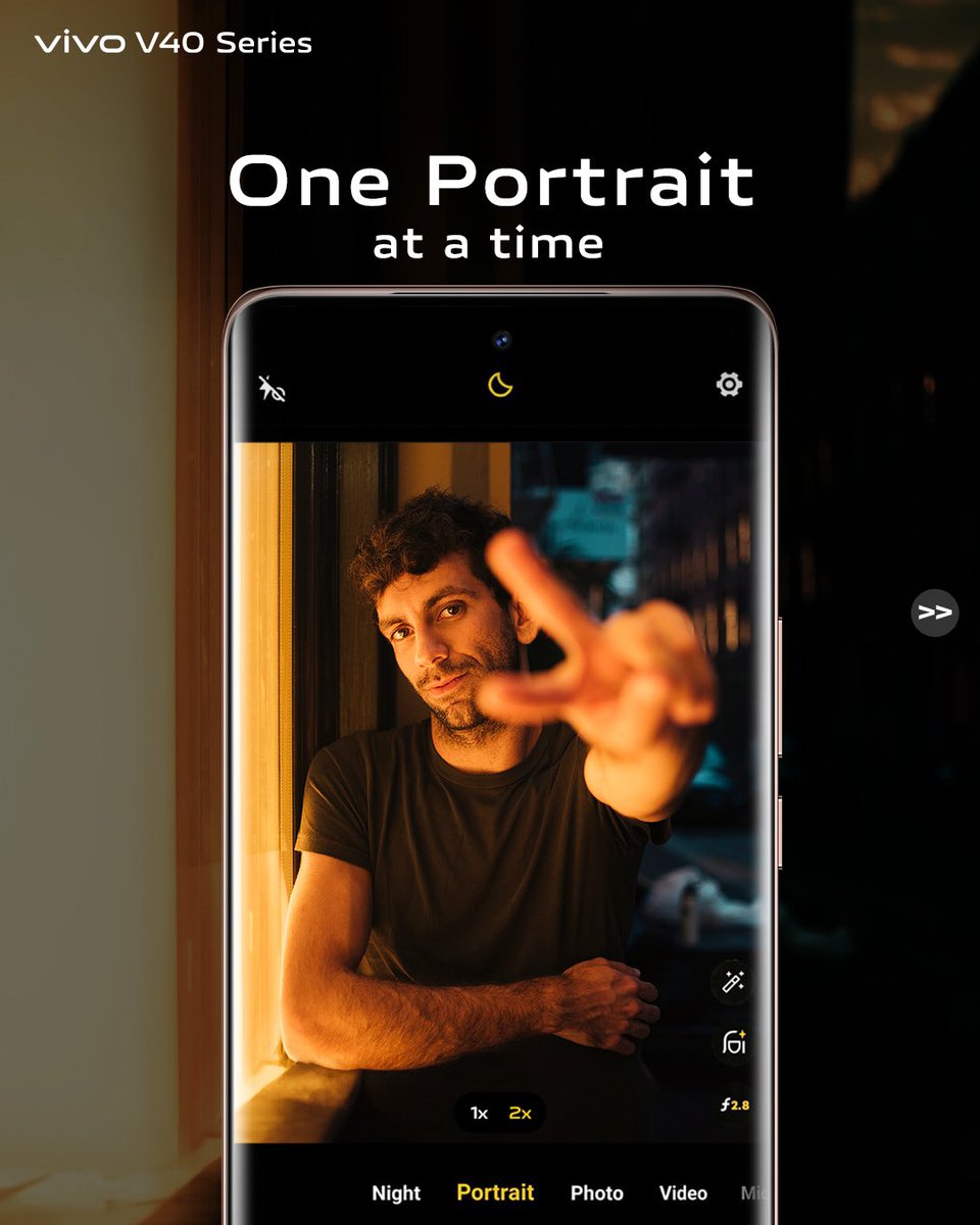 Vivo_India's tweet photo. With the new vivo V40e's Sony Professional Night Portrait Camera, low-light photos become a thing of the past. Capture perfect portraits, even at night.

Click the link below to buy now.
https://t.co/5YQ0Lq11kH

#vivoV40Series #PortraitSoPro #10Yearsofvivo https://t.co/ejf7ucmDq0