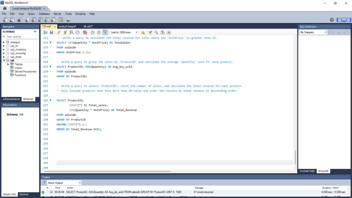 EdifoniniG's tweet photo. Week 2 #TDI submission 
@SQLServer
@TDataInitiative
@DabereNnamnai https://t.co/FmgzsfabET