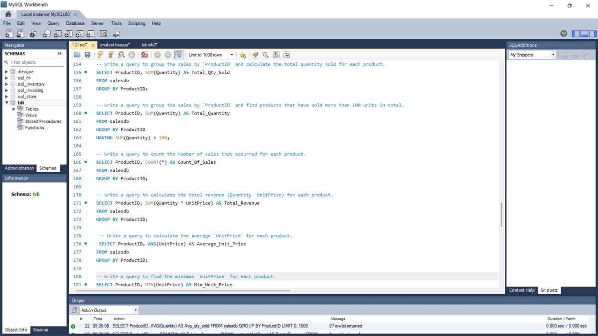 EdifoniniG's tweet photo. Week 2 #TDI submission 
@SQLServer
@TDataInitiative
@DabereNnamnai https://t.co/FmgzsfabET