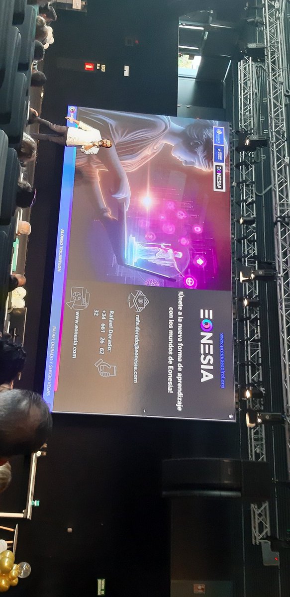 #Eonesia patrocinador del #ELF24 presenta el seu projecte de gamificació.

<a href="/PremioEspiral/">Premio Espiral</a>