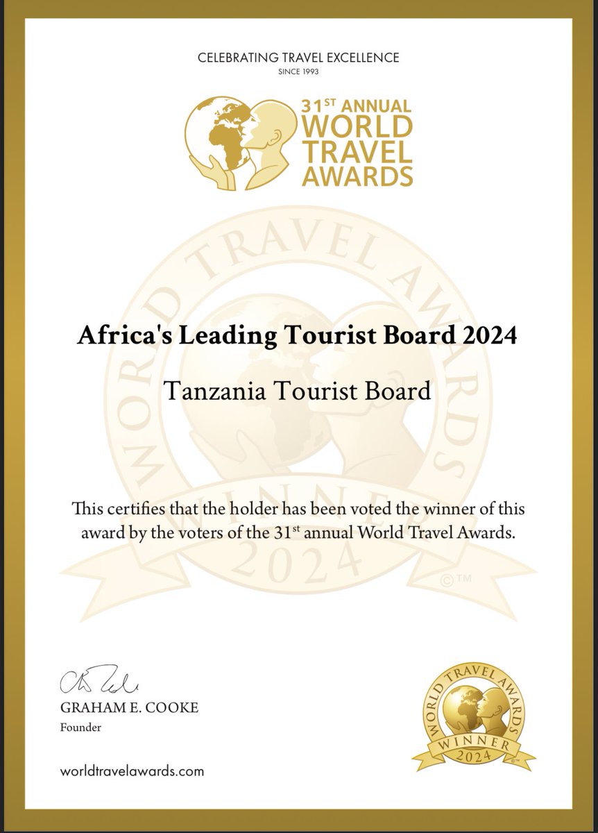 Tanzania National Parks tweet media