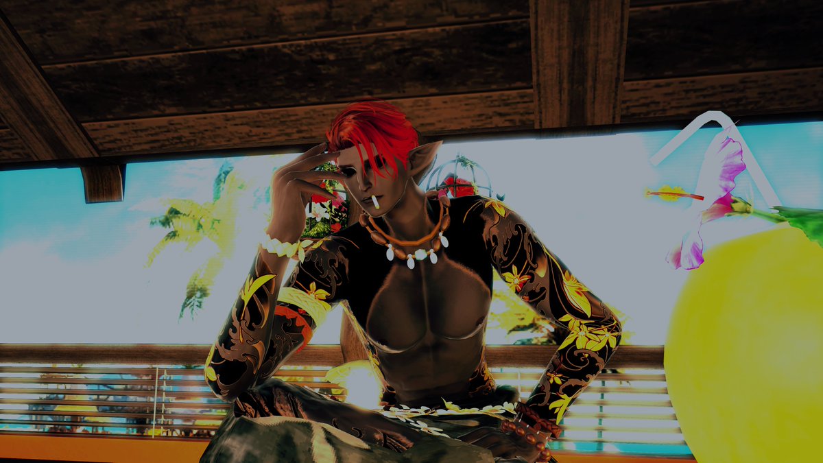 ElezenThief's tweet photo. Day 23: Sleepy

First day of vacation, and Leon is already bored.

#gposers #elftober #elftober2024 #ElezenHours #ffxiv #elezen #gpose https://t.co/Bs0CZTK7rj
