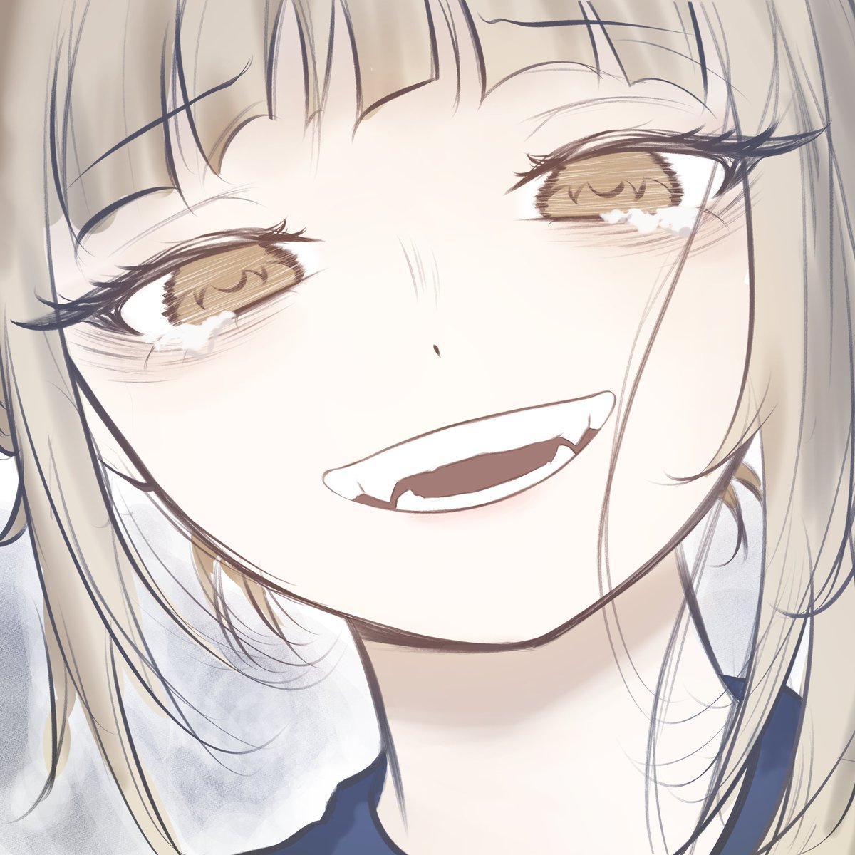 Just an ordinary girl with her brightest smile
#rkgk #BokuNoHeroAcademia #togahimiko