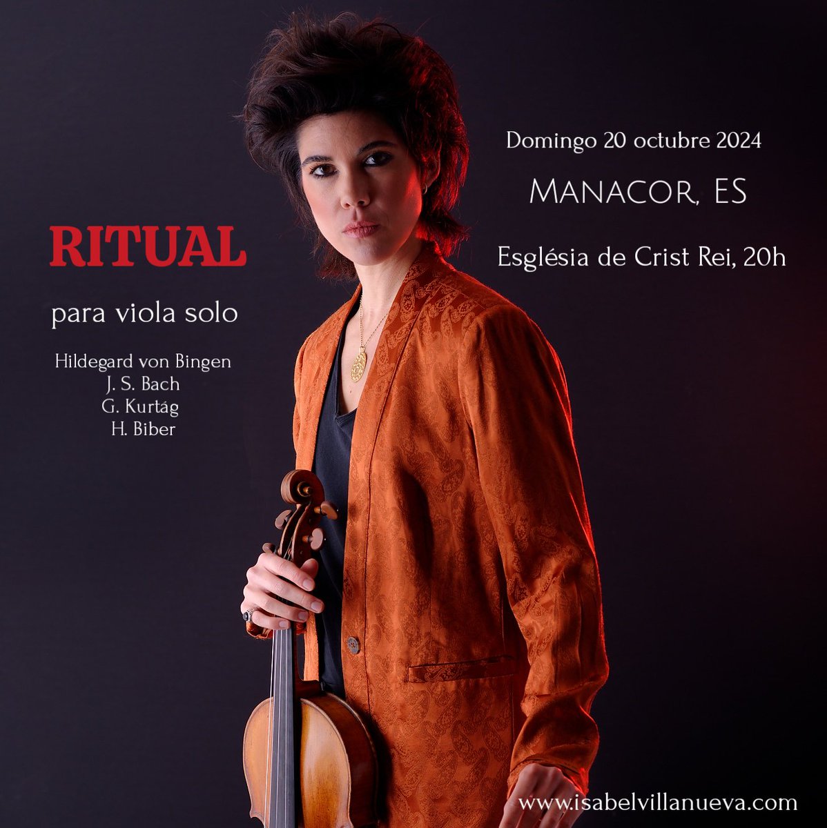 Primer RITUAL de la temporada en Manacor - Mallorca 🖤
 
20.10.24 os espero  ✨

Entradas : enviumanacor.com/esdeveniments/…
Venta / firma de CDs al finalizar 💿