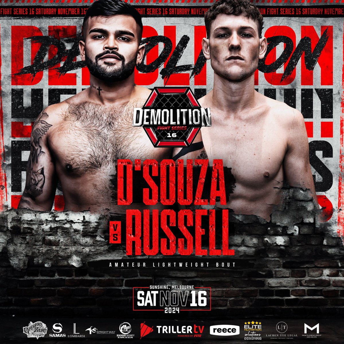 Demolition Fight Series tweet media