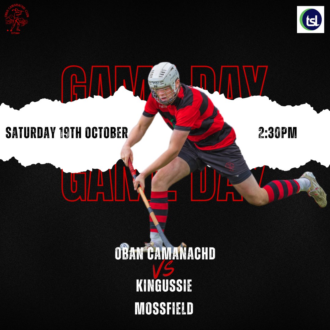 Shinty is ON 🏑🏑

Catch the boys at Mossfield this afternoon where the Mòd Cup is back up for grabs 🏆

@ShintyCentral | <a href="/camanachd/">Shinty</a> | <a href="/KCamanachd/">Kingussie Camanachd</a>

#WeAreObanCamanachd🔴⚫️