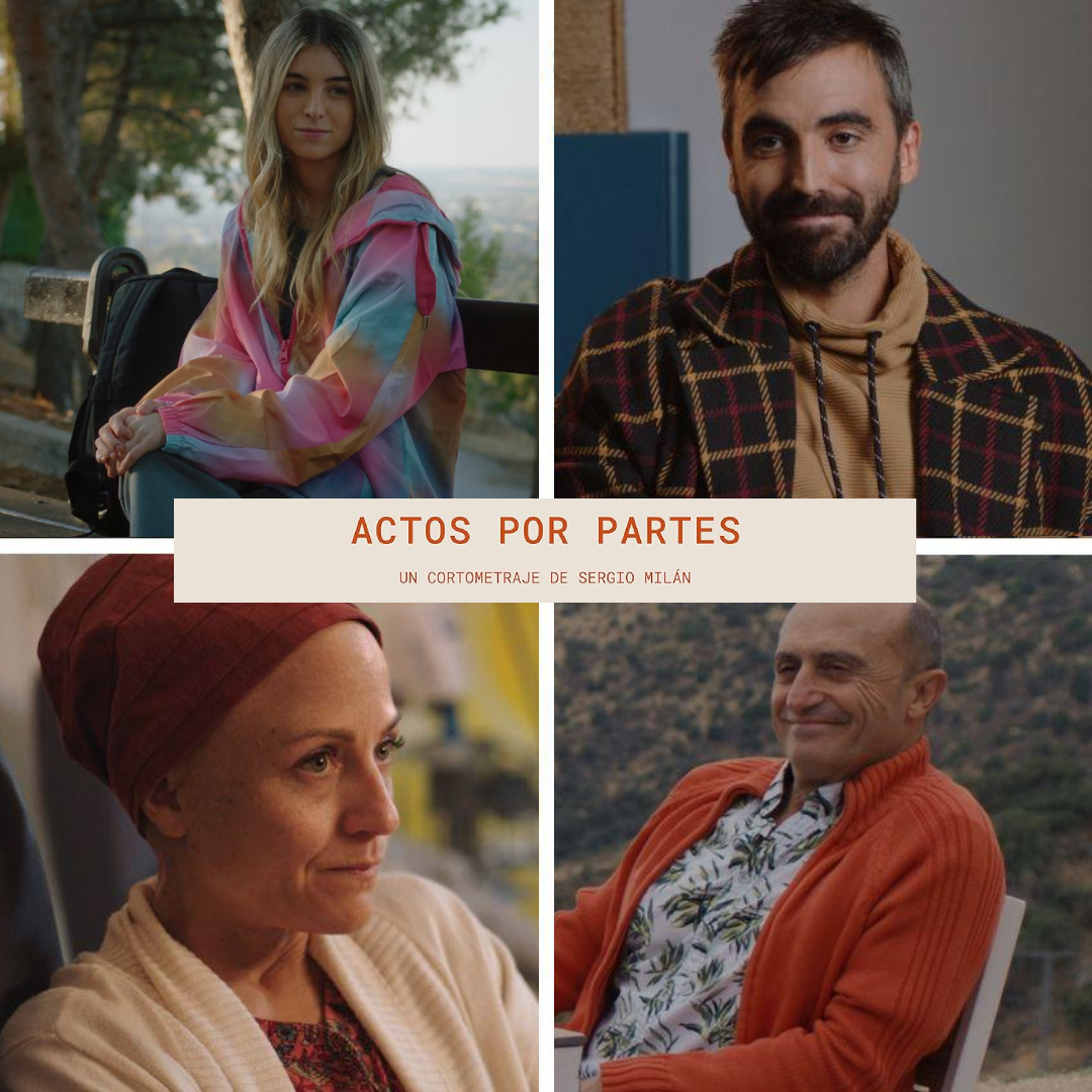 Os anunciamos EN PRIMICIA que este finde semana con motivo del #19Octubre  #DiaMundialdelCancerdeMama  podrá verse en abierto el #corto "Actos por partes", de nuestro amigo el cineasta <a href="/SergioMiln/">Sergio Milán</a>

Aborda el tema del cáncer con un toque magistral de humor

cortosdemetraje.com/cortometrajes/…
