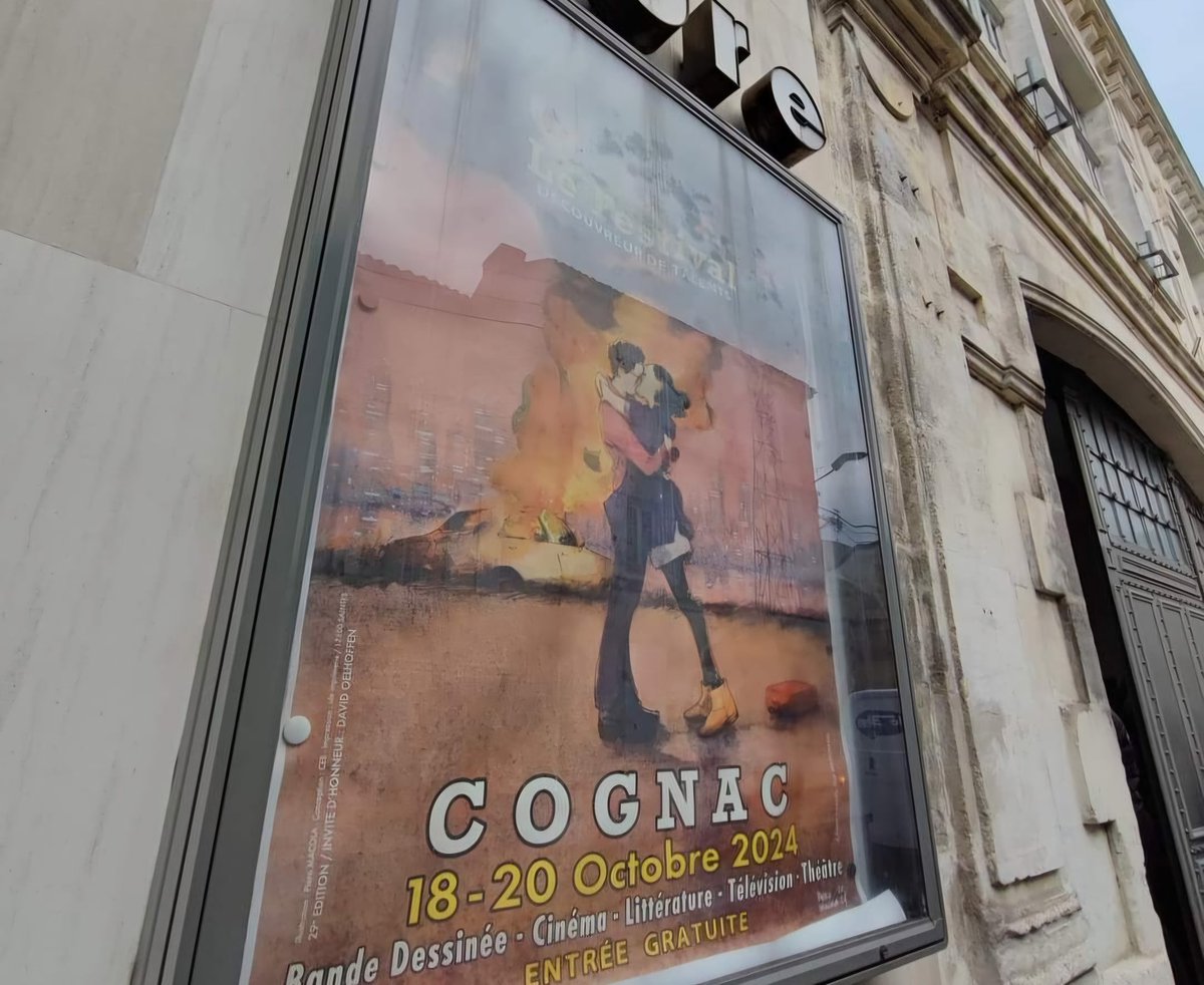 We're screening today at <a href="/PolarCognac/">Festival POLAR de Cognac</a> and it's looking amazing!