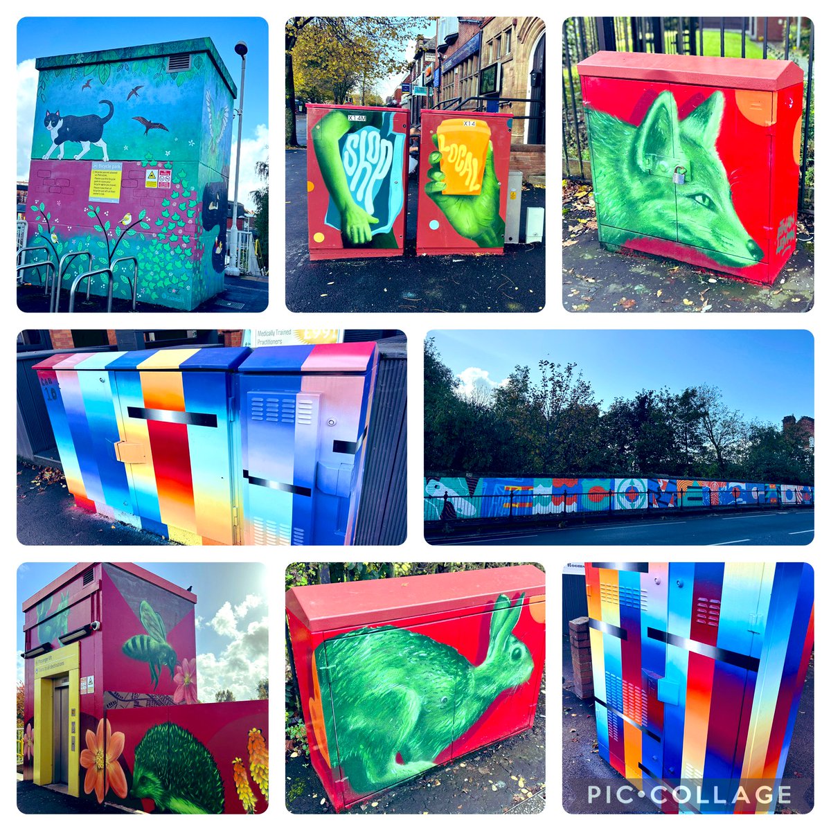 PeopleofGMCR's tweet image. All the street art across #Chorlton made me smile on my ride home from the dentist this morning. 

And all the chats on route (albeit with a numb mouth!) as I bumped into people. Love where I live! ❤️