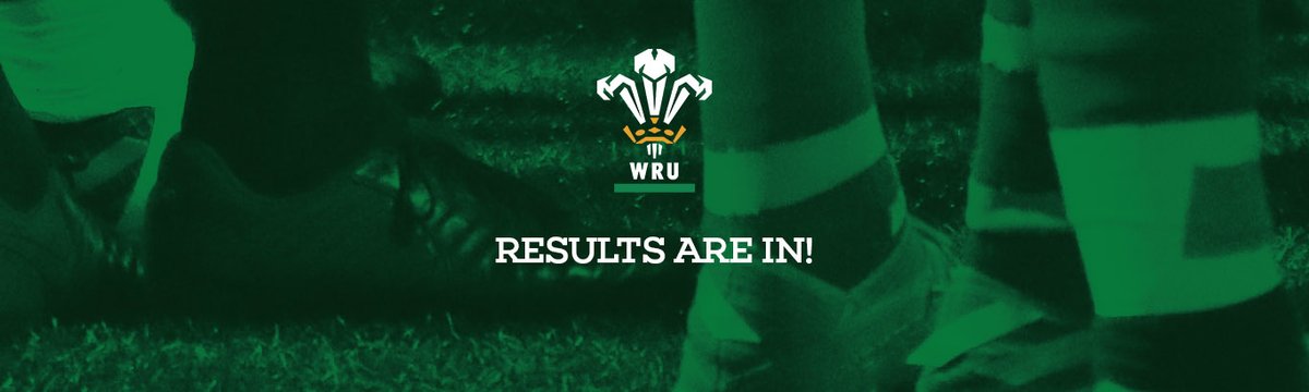 WRU Community - Wrth galon y genedl (@wru_community) on Twitter photo All official results are in. Check out the results directly from our referees <a href="/WRU_Community/">WRU Community - Wrth galon y genedl</a>
at the <a href="/WelshRugbyUnion/">Welsh Rugby Union 🏴</a>
<a href="/AdmiralUK/">Admiral</a>
Click here: bit.ly/WRUresults All official results are in. Check out the results directly from our referees <a href="/WRU_Community/">WRU Community - Wrth galon y genedl</a>
at the <a href="/WelshRugbyUnion/">Welsh Rugby Union 🏴</a>
<a href="/AdmiralUK/">Admiral</a>
Click here: bit.ly/WRUresults