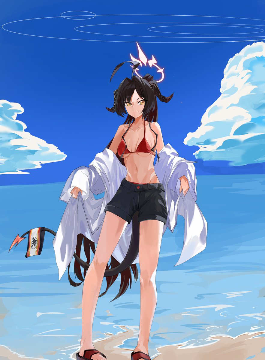 鬼怒川カスミ(ブルアカ) 「#ブルアカカスミ 」|ベクシン@skeb受付中のイラスト
