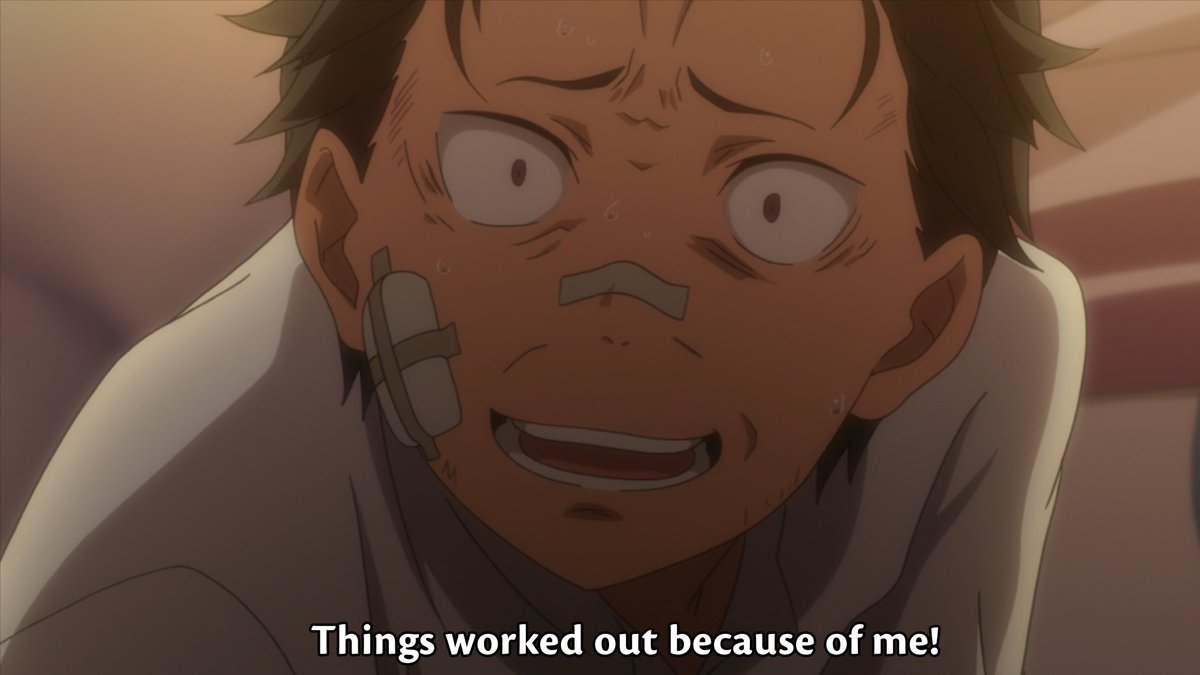 DBWUDE's tweet photo. The entirety of Re Zero episode 13. Literally paused the episode midway through not wanting to continue. https://t.co/WRfenBVcO3